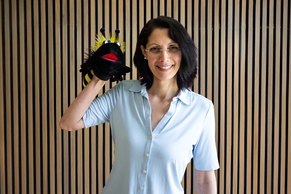 Im Bienenstock Gründerin Anja Syre