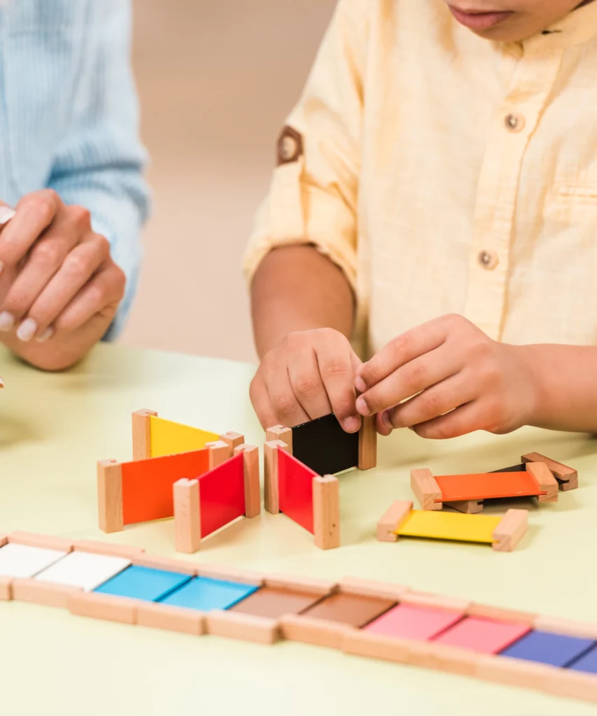Frühförderung mit Montessori